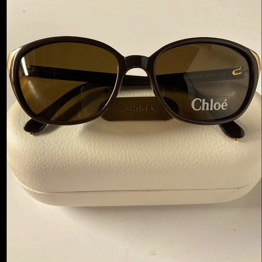 NWOT Chloe Oval Sunglasses